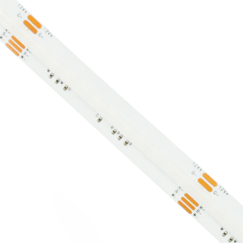 LUMSET® RGBW COB LED Strip - 768 LEDs/m, 12mm FPCB, DC12V, 16W/m, 62.5mm Cuttable, selectable white channel options of 2700K, 3000K, 4000K, or 6500K