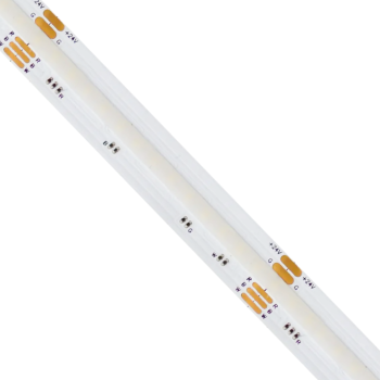LUMSET® RGBW COB LED Strip - 896 LEDs/m, DC24V, 12mm FPCB, 19W/m, the W channel is available in 2700K, 3000K, 4000K, or 6500K