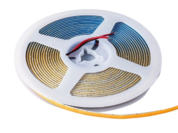 LUMSET® Ultra Narrow COB LED Strip – 400 LEDs:m, 12V:24V, 2.7mm:3mm Width, 7W:m, 2700K–6000K, CRI 90+, Non Panelized 5m Roll